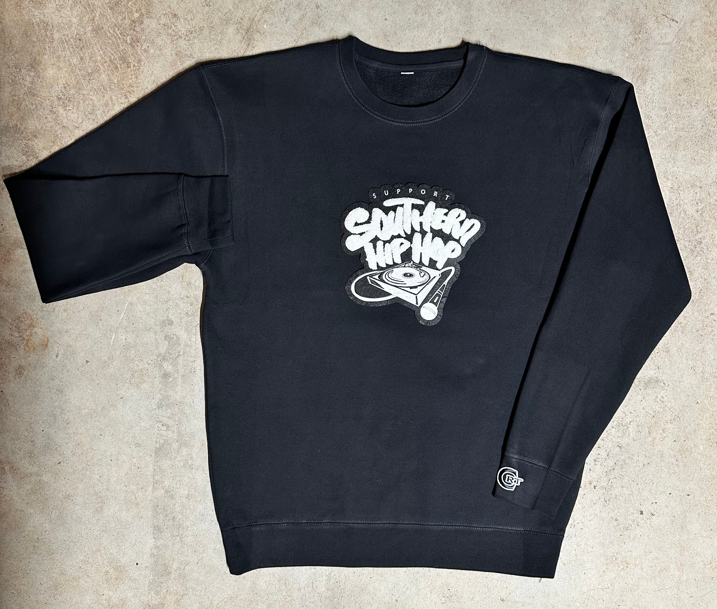 Support Southern Hip Hop Heavyweight Sweatshirt Chanel Embroidery